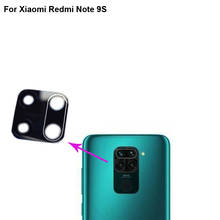 Xiaomi-lente de câmera traseira para redmi note 9 s, 2 peças, alta qualidade, vidro, teste de lente, peças para substituição, redmi note 9 s 2024 - compre barato