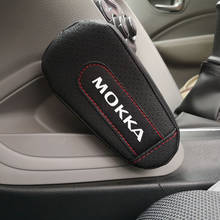 Pu Leather Thigh Support Knee Pad Car Door armrest pad Interior Car Accessories For Opel Mokka 2024 - buy cheap