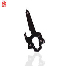 1PCS New EDC Tool Card Multifunction Guitar Type Outdoor Camping Bottle Opener Portable Stainless Steel Card Tool 2024 - buy cheap