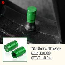 For KAWASAKI KX65 KX80 KX85 KX125 KX250 KX250F KX450F All year Motorcycles CNC Wheel Tire Valve caps KX 65 80 85 125 250 450 F 2024 - buy cheap