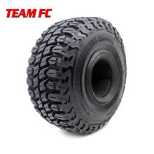 Pneus de borracha para rc crawler, 127mm, 1.9 polegadas, para 1:10, scx10, scx10 ii, jeep 90046 90047 2024 - compre barato