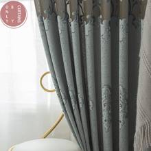 2022 New Modern Fashion Ethnic Style Blackout Curtains for Living Room Bedroom Study Blackout Curtains Custom 2024 - buy cheap
