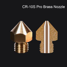 CR-10S Pro Brass Nozzle For J-head CR10 Hotend Extruder 1.75MM Filament M6 Thread For Creality CR10/CR-10S PRO 3D Printer Parts 2024 - buy cheap