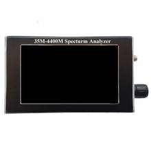 Analisador handheld do espectro 35m-analisador do espectro do gerador do sinal de 4400mhz com analisadores do espectro da exibição 4.3in wwo66 2024 - compre barato