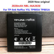 Bateria original nova 2020mah 7.6wh NBL-46A2020 para tp-link neffos y5l tp905a tp801a baterias de substituição 2024 - compre barato