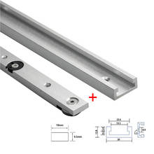 1 Set Aluminium Alloy T-tracks Slot Miter Track and Miter Slider Bar Table Saw Miter Gauge Rod Woodworking Tools Workbench DIY 2024 - buy cheap