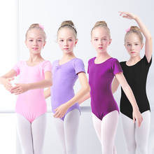 Toddler Girls Gymnastics Leotard Ballet Leotards Clothes Dance Wear Bodysuits Black Dance Leotards Cotton Bodysuit for Dancing 2024 - buy cheap