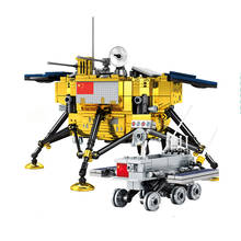 City Creative Series Aerospace Expedition Lunar probe Astronaut Figures DIY model Building blocks Toys Gifts 2024 - buy cheap