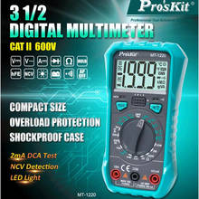 The new Proskit MT-1220 multimeter is used for electrician ACV, DCA, DCV, resistance, diode accurate measurement troubleshooting 2024 - buy cheap