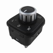 5ND959565A 5K0959565 Black Chrome Mirror Adjust Knob Switch For V*W J*etta G*olf G*TI MK5 MK6 Replacement Parts Switches P16 2024 - buy cheap