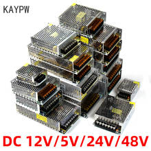 KAYPW-fuente de alimentación conmutada para CCTV, transformador de luz AC 110V 220V a DC 5V 12V 24V 48V, adaptador de fuente de alimentación para tira Led 2024 - compra barato