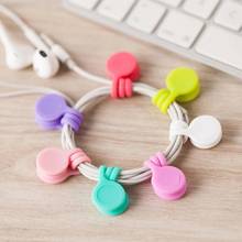 3Pcs/Pack Earphone Cord Winder Cable Holder Organizer Clips Multi Function Durable Magnet Headphones Winder Cables Drop Shipping 2024 - buy cheap