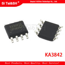 10 pçs/lote KA3842 KA3842A KA3842B SOP-8 IC Original e novo 2024 - compre barato