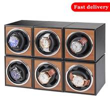 Automatic Watch Winder Box Adjustable  Case Holder Mechanical Watch Display Organizer EU/US/AU/UK Plug Box Meter Turner 3 Gears 2024 - buy cheap