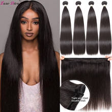 Luxediva Brazilian Human Hair Weave Bundles Straight Hair 1-6 Lots 8 - 42inch Human Hair Bundles Remy Extensions Wholesale Deals 2024 - buy cheap