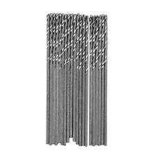 20 Pcs 0.5mm Diameter Straight Shank Metal Spiral Twist Drill Bit 2024 - buy cheap