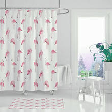 Tropical Plants Shower Curtain Waterproof Curtains Bathroom Decor with Hooks Custom your image 180X200cm 2024 - buy cheap