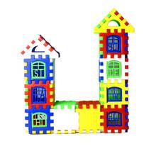 24pcs/lot DIY Plastic Interlocking Building Blocks Construction House Playset Early Educational Enlightenment Toy for Children 2024 - buy cheap