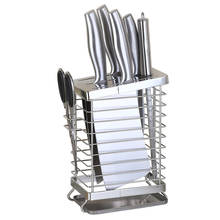 Ventilated Hollow Out Mesh Knife Holder 304 Stainless Steel Metal Knife Rack Multipurpose Cutlery Storage Organizer Knife Block 2024 - buy cheap