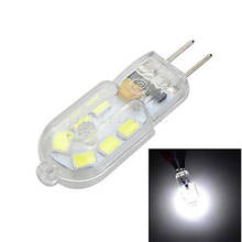 1pcs/lot Lampada LED G4 Lamp Clear/Milky Cover AC 220V DC 12V 2W SMD2835 LED Bulb G4 mini Ultra Bright Chandelier Lights 2024 - buy cheap
