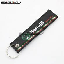 Motorcycle Embroidery Key Chain Key Ring Universal For Benelli TRK 502 Leoncino 500 250 BJ 250 500 TNT 125 300 600 Key Chain 2024 - buy cheap