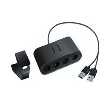 Adaptador de controlador GameCube para Wii U, para switch NS o PC, mando combinado, convertidor, 4 puertos, 100 Uds. 2024 - compra barato