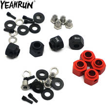 YEAHRUN-Adaptador de cubo de rueda hexagonal TRX4, 8mm de espesor para 1:10 Traxxas TRX-4 RC Crawler, piezas de ruedas de coche 2024 - compra barato