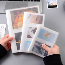 Fujifilm-mini álbum de fotos transparente com 84 bolsos, para câmera instax 9, 8, 7s, 25, 70, 90, porta-cartão de nome 2024 - compre barato