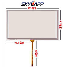 New 4 wire 6.2"Inch TouchScreen 155mm*87mm HSD062IDW1 A00 A20 Resistance Handwritten Touch Panel Screen Glass Digitizer Repair 2024 - buy cheap