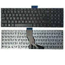 Teclado para laptop, uk, hp 15-bs 15-cd 15-bs015dx, 15-bs573tx, 15-bs007tx, TPN-C129 86-001, preto com descanso para as mãos 2024 - compre barato