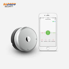 App controle remoto bluetooth-compatível inteligente deadbolt fechadura da porta elétrica tipo eua para porta de metal de madeira 2024 - compre barato