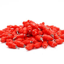 160PCS Red Chicken nipples waterer Poultry feed Chicken drinking Bird Pigeon Feeding Butt Ball red nipple drinkers for chickens 2024 - buy cheap