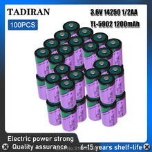 100PCS 3.6V Original New TADIRAN TL-5902 1/2AA ER14250 14250 Batteries For CNC Machine Tools Touch Screen Electric Meter 2024 - buy cheap