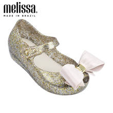 Mini Melissa Ultragirl/сандалии для девочек; прозрачная обувь; Новинка 2020 года; детская обувь; мягкие сандалии Melissa для детей; нескользящие сандалии 2024 - купить недорого