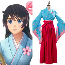 Amamiya-Disfraz de Sakura War para Cosplay, conjunto completo de uniforme, Kimono, Anime, para Halloween, Carnaval, personalizado 2024 - compra barato