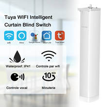 Tuya Intelligent wifi Electric Curtain Motor Auto Motorized Curtain Status Track Timing APP Remote Control For Alexa Google 2024 - buy cheap