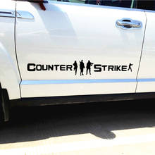 2PCS Counter Strike CS Half Life Game Car Stickers Funny Creative Decoration Decals For Doors Auto Tuning Styling D21 2024 - buy cheap