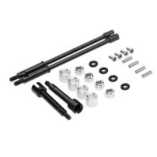 4mm Widen Steel Drive Stub Axles CVD Joint Drive Shaft Upgrade Parts for 1/24 RC Crawler Axial SCX24 90081 Accessories 2024 - buy cheap