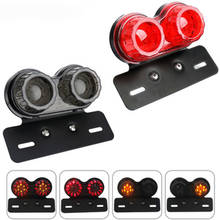 Motorcycle Tail Light 12V Pit Dirt Bike Turn Signal Lamp Accessories For HONDA TRANSALP 650 DIO 34 DIO 27 XR 400 CR 250 PCX 2019 2024 - buy cheap