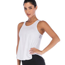 2021New Women Fitness Sports Shirt Sleeveless Yoga Top Running GymShirt Vest Athletic Undershirt Yoga Gym Wear Tank Top Quick Dr 2024 - buy cheap