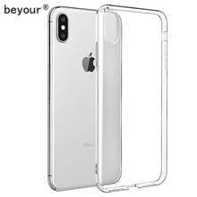 Thin Transparent Phone Case For iPhone 11 7 Case Silicone Soft Back Cover For iPhone 11 12 Pro XS Max X 8 7 6 6s Plus 5 SE XR 4 2024 - buy cheap