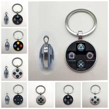 HOT/Game Controller Keychain Annoying Boyfriend Perfect Gift Idea Jewelry Video Game Controller Pattern Double Sided Keychain 2024 - buy cheap