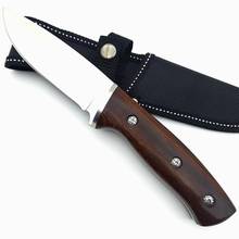 Охотничий нож с фиксированным лезвием, тактический нож для выживания, походные охотничьи ножи для кемпинга, походов, самообороны, EDC инструмент 2024 - купить недорого