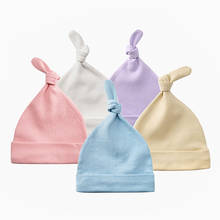 Baby Hats Newborn Photography Props Hats Accessories Thin Cotton Boys and Girls 0-3 months Infants and Young Children Solid caps 2024 - buy cheap