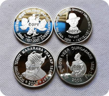 Copia de monedas conmemorativas de la India, 2003-M,2007-M, 100 RS, monedas réplica, medallas de monedas coleccionables, insignia 2024 - compra barato