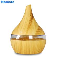 NMT 035 300ML Humidifier Essential Oil Diffuser USB Ultrasonic Cold Mist Sprayer 7 Color LED Night Light 2024 - buy cheap