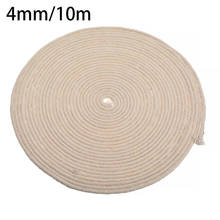 10M Lamp Braided Cotton Core Candle Making for Oil Alcohol Buddha Lamps 4mm Diameter Candles Supplies 2024 - buy cheap