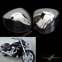 Cubierta de filtro de aire izquierdo y derecho para motocicleta Suzuki, accesorio cromado, M109 para modelos, M109R y VZR1800, 1 par 2024 - compra barato