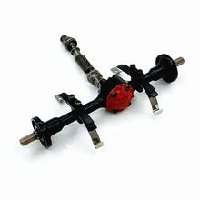 WPL D12 D16 upgrade rear axle metal parts set drive shaft wheel rear gearbox assembly modification accessories 2024 - buy cheap