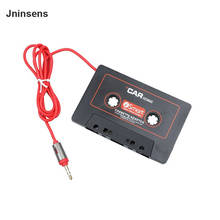 110cm Universal Audio Tape Adapter 3.5mm Jack Plug Black Car Stereo Audio Cassette Adapter for Phone MP3 CD Player Wholesale 2024 - buy cheap